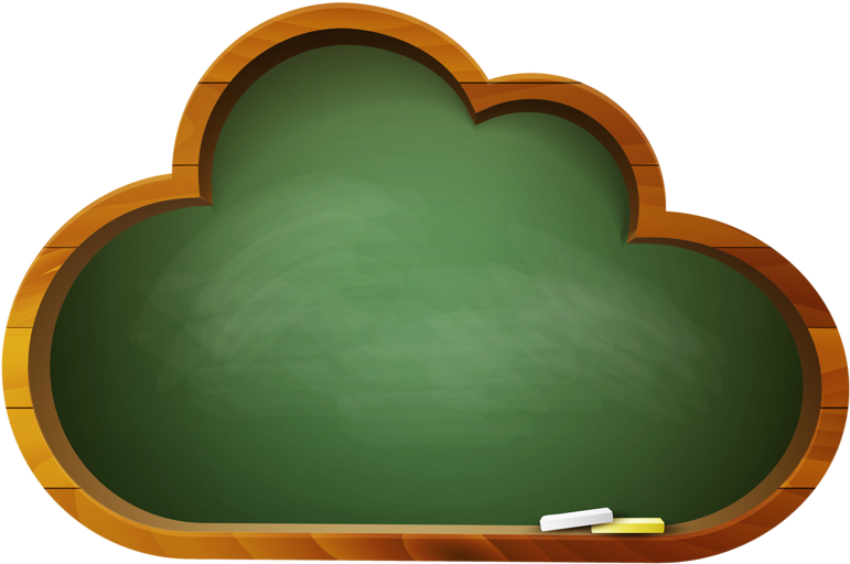 Chalkboard Blank Sign - Label (800x546), Png Download