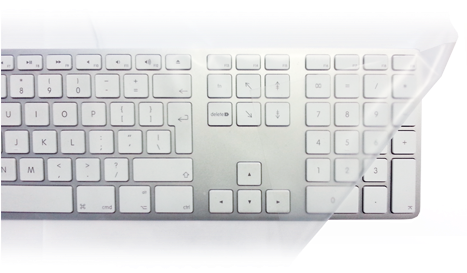 Waterproof Keyboard Medical Keyboard Waterproof Mouse - Apple Wireless Keyboard (495x296), Png Download