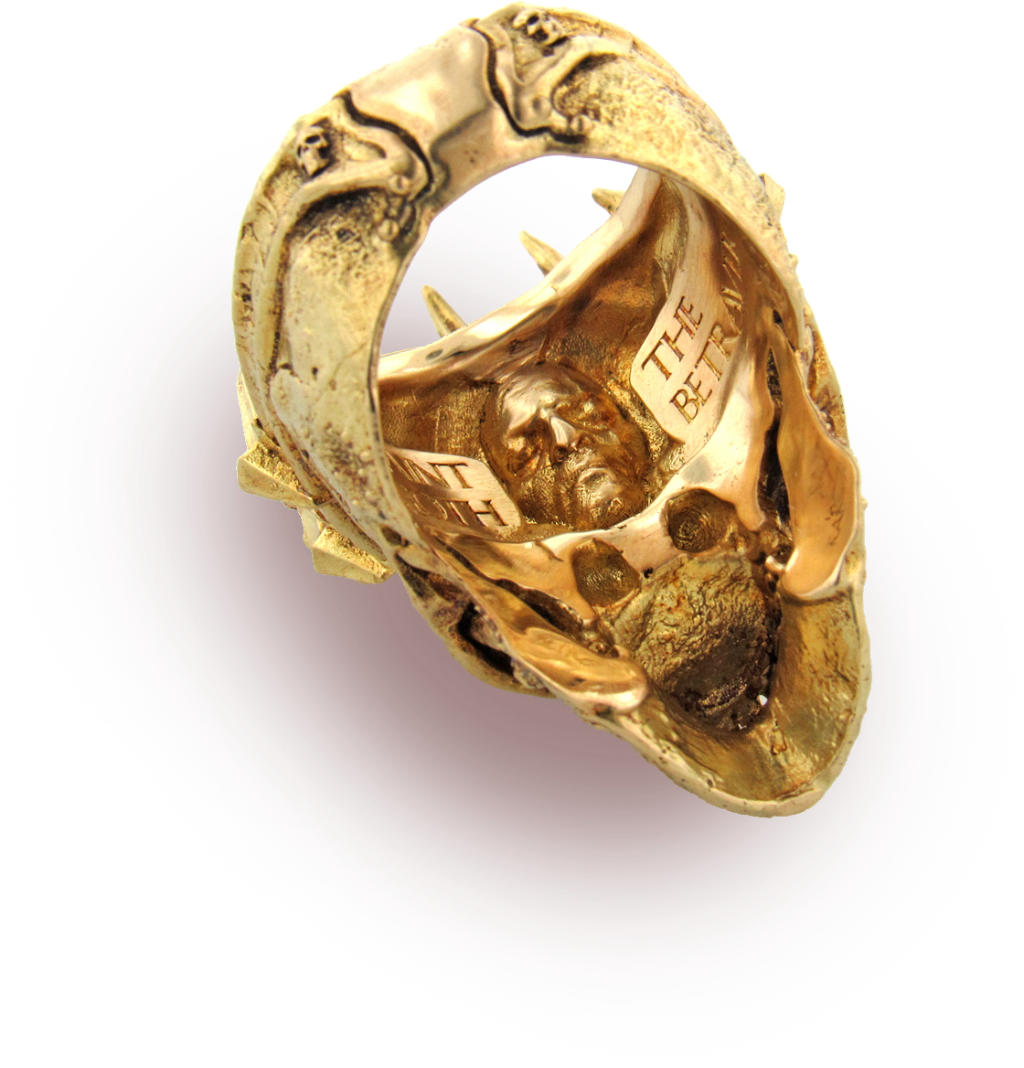 Death Knight Ring - Engagement Ring (1500x1500), Png Download