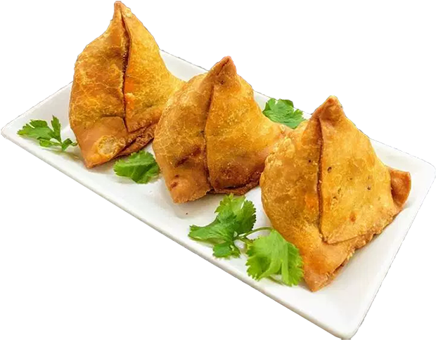 Overlapping-image - Jalebi Samosa Gulab Jamun (640x503), Png Download