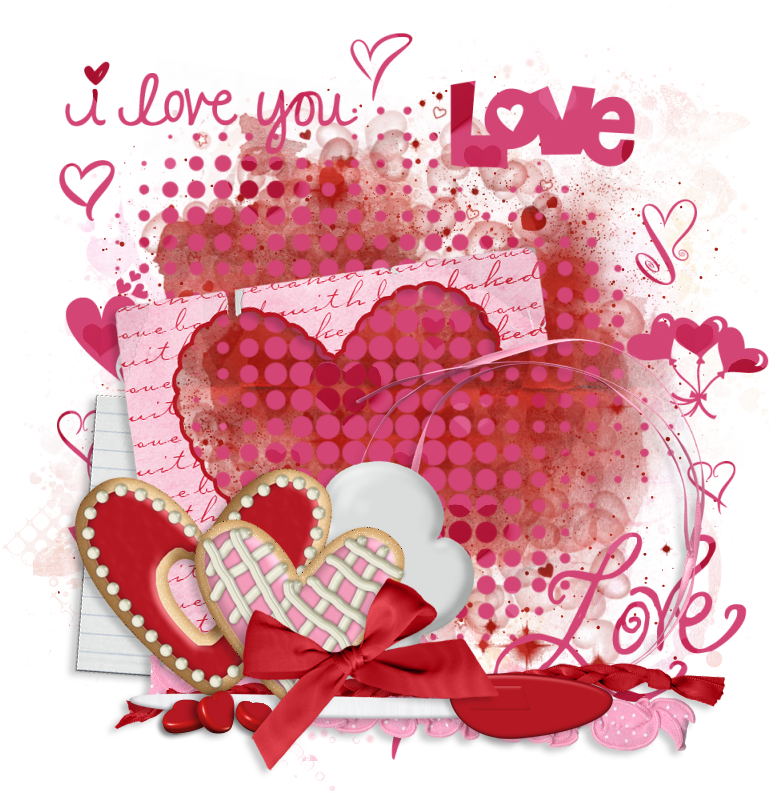 Valentine Cluster Frame 800 X - Valentine's Day (800x800), Png Download