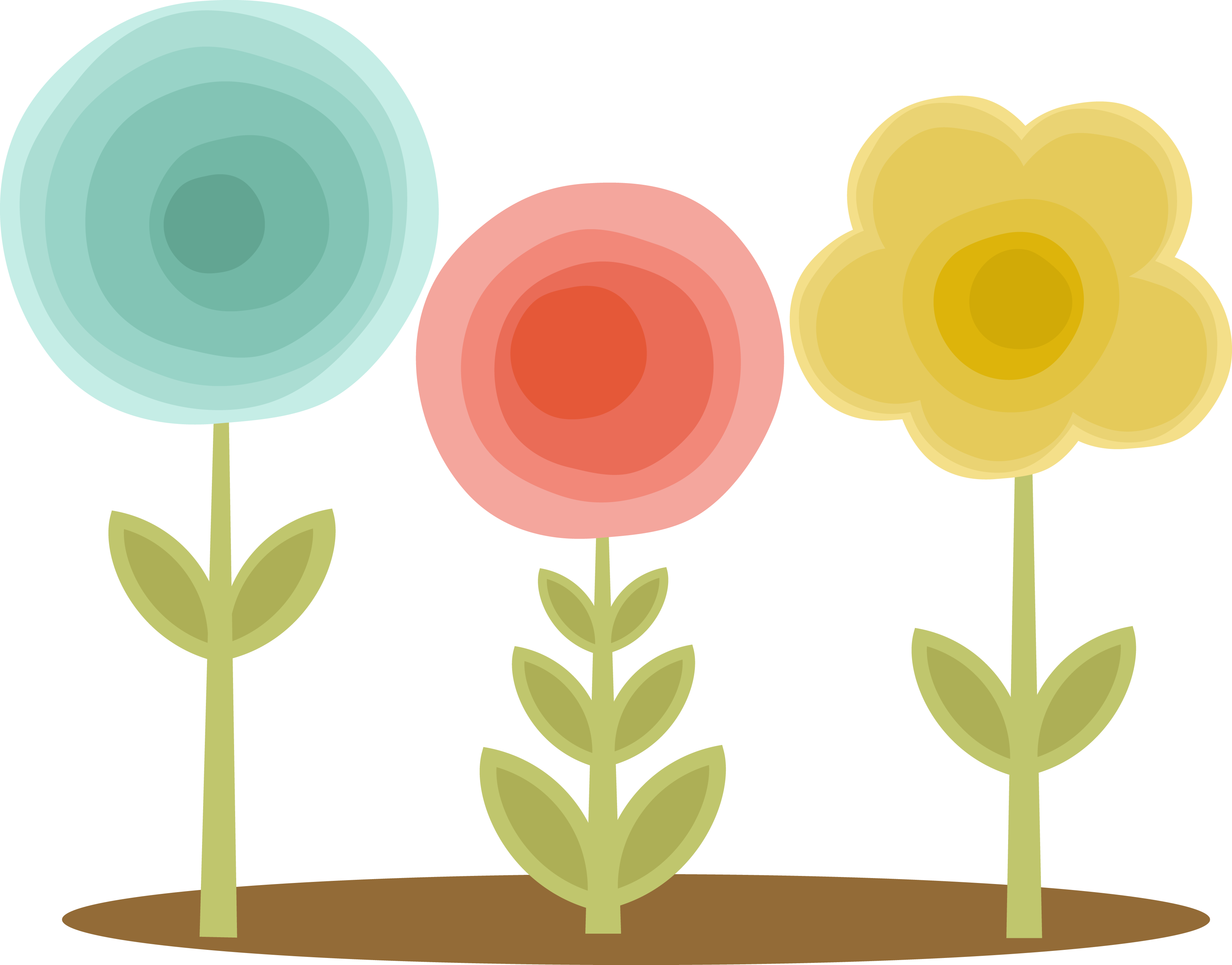 Download Clip Download Group Of Flowers Clipart PNG Image with No Background  