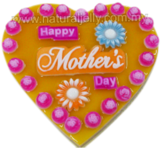 Happy Mothers' Day - Heart (1000x630), Png Download