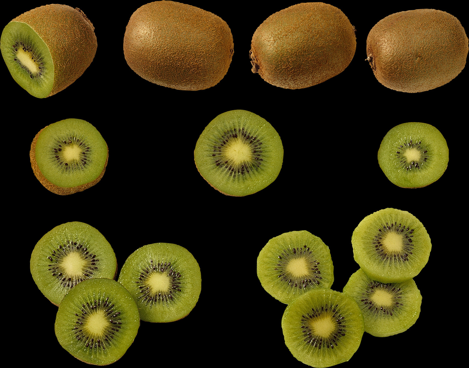 Kiwifruit (1600x1254), Png Download