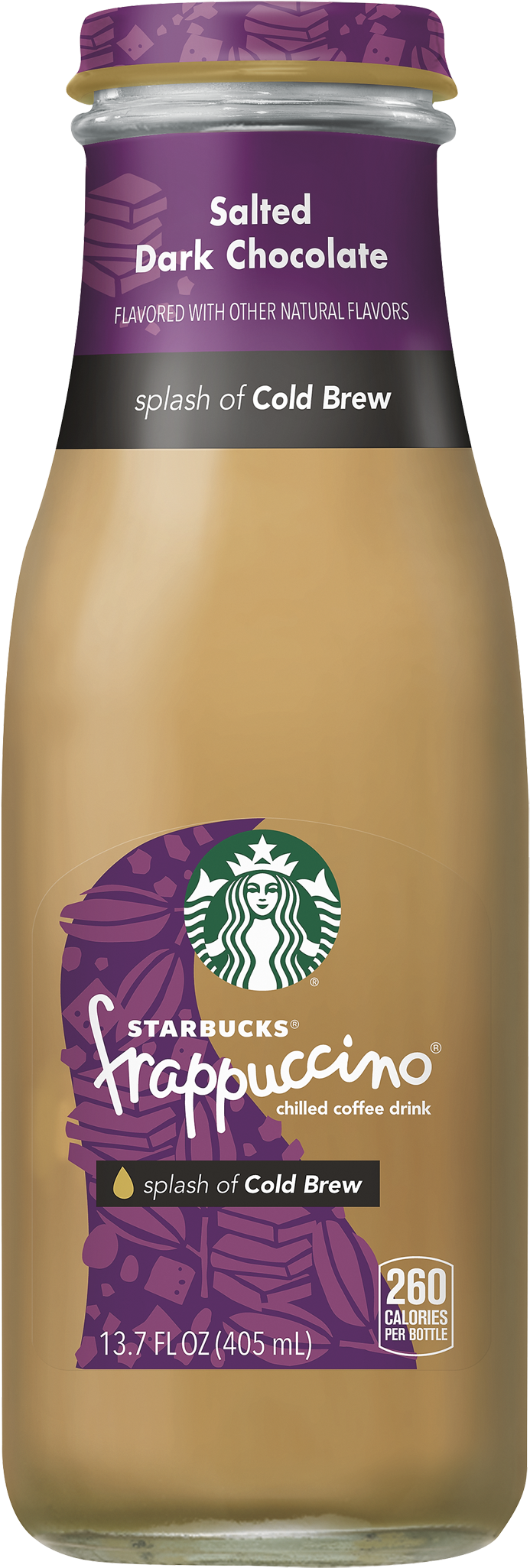 Starbucks Frappuccino With Splash Of Cold Brew Salted (2100x2100), Png Download
