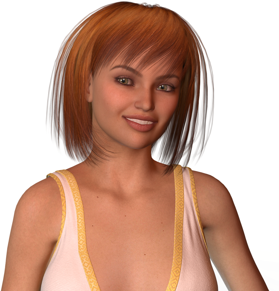 Woman Face Portrait, Beauty Fashion - Girl (1024x1024), Png Download