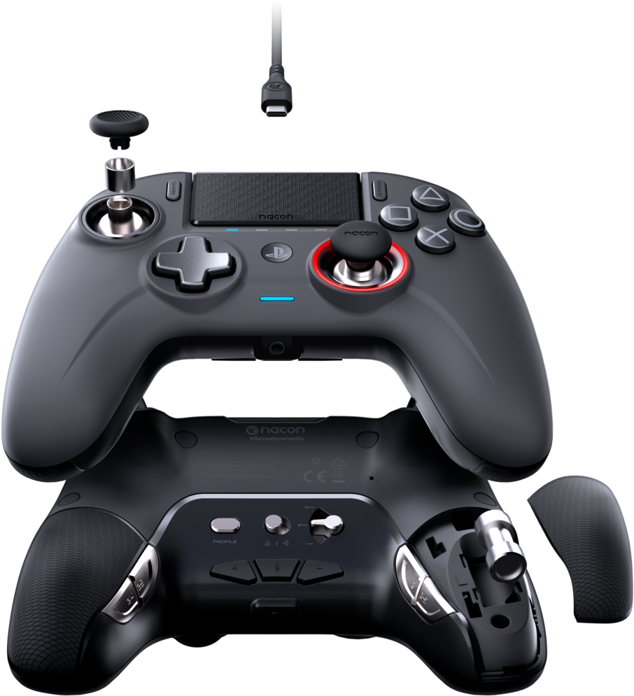 Revolution Unlimited Pro Controller For Ps4™ - Nacon Revolution Pro Controller 2 (1200x1200), Png Download