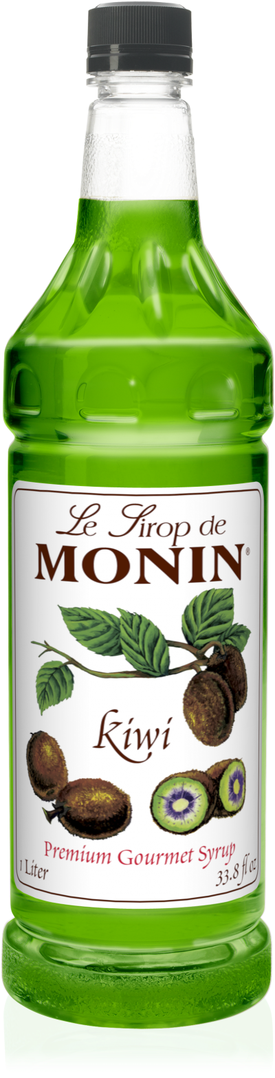 1l Kiwi Syrup - Monin Vanilla Syrup 1l (784x1568), Png Download