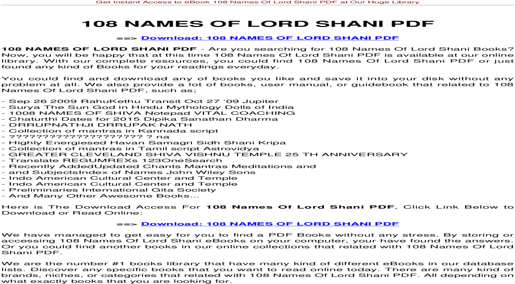 108 Names Of Lord Shani Pdf - Solutions Manual Chemical Biochemical And Engineering (1200x630), Png Download