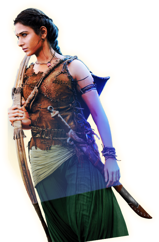 India's First War Strategy Game - Girl (1920x950), Png Download