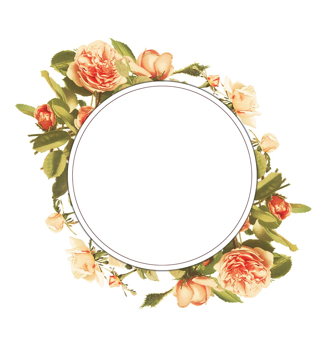Sign Up To Join The Conversation - Vintage Floral Frame Hd (1200x1200), Png Download