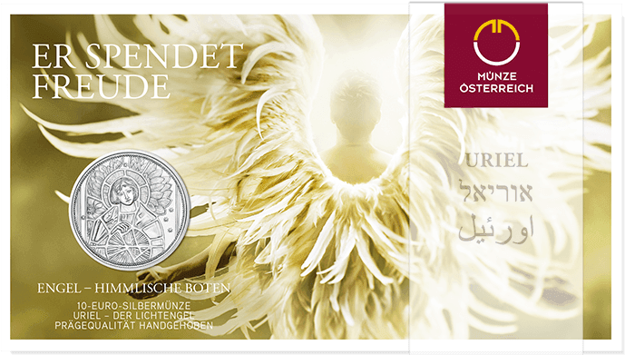 10 Euro Uriel, Silver, Blisterpack - Austrian Mint (716x716), Png Download