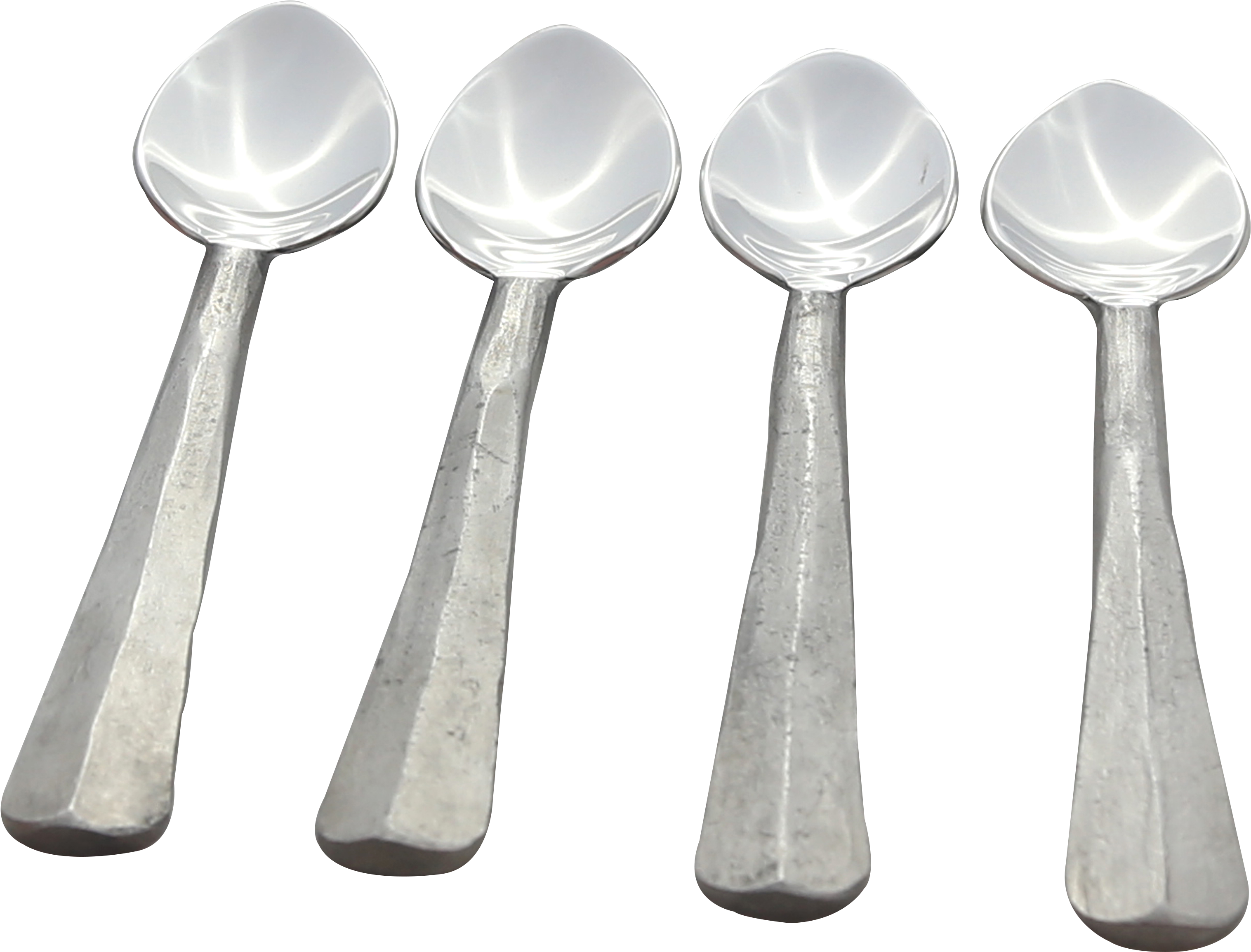 Nascent Steel Ridge Design Coffee/desert Serving Spoon - Spoon (3750x3750), Png Download