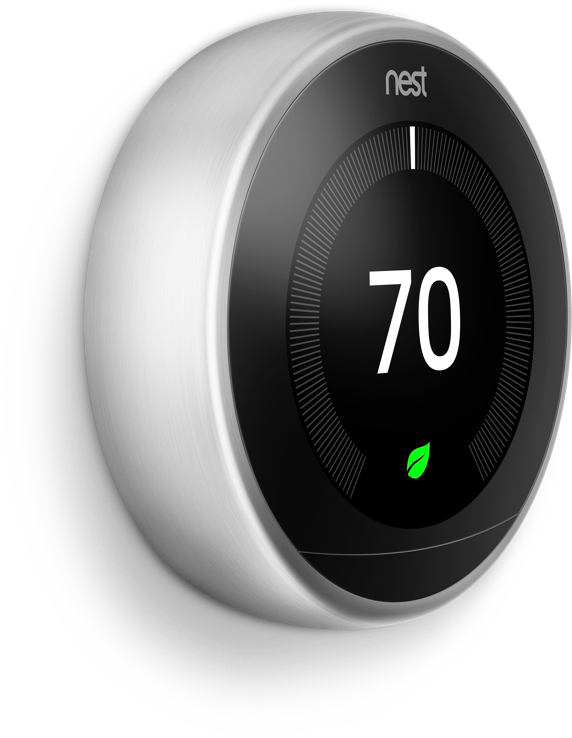 Nest Learning Thermostat (912x912), Png Download
