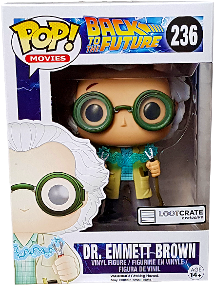 Back To The Future - Pop Back To The Future Vinyls (600x600), Png Download