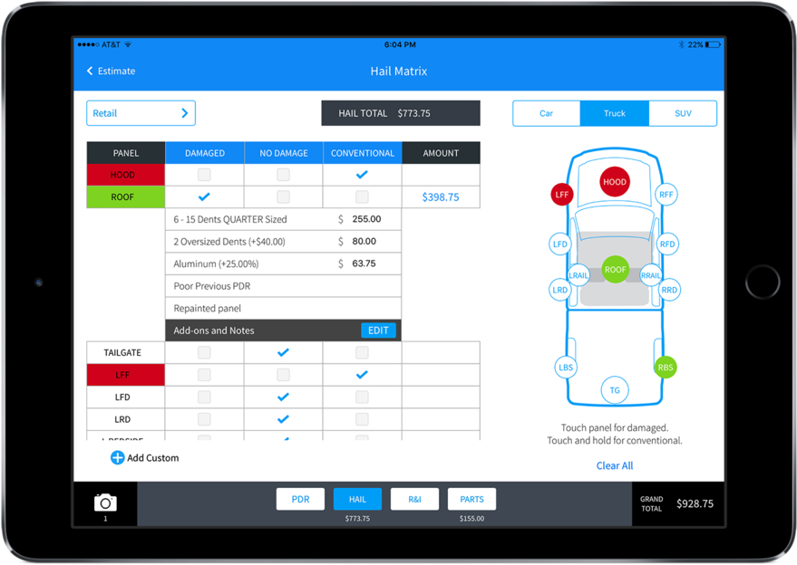 Ipad Hail Matrix (1000x743), Png Download