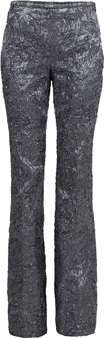 Michael Kors Side Zip Flare Pant In Slt-gun - Pocket (960x1223), Png Download