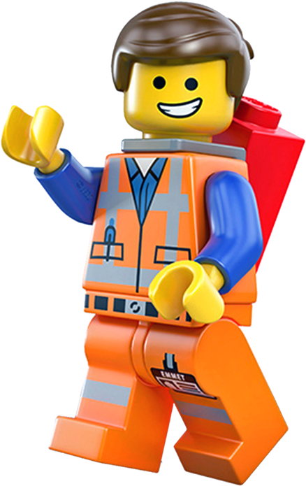 805 527 Lego - Emmet Lego Movie (500x752), Png Download