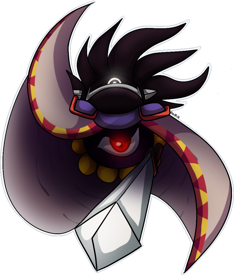 Dark Matter Swordsman - Dark Matter Kirby (1000x1200), Png Download