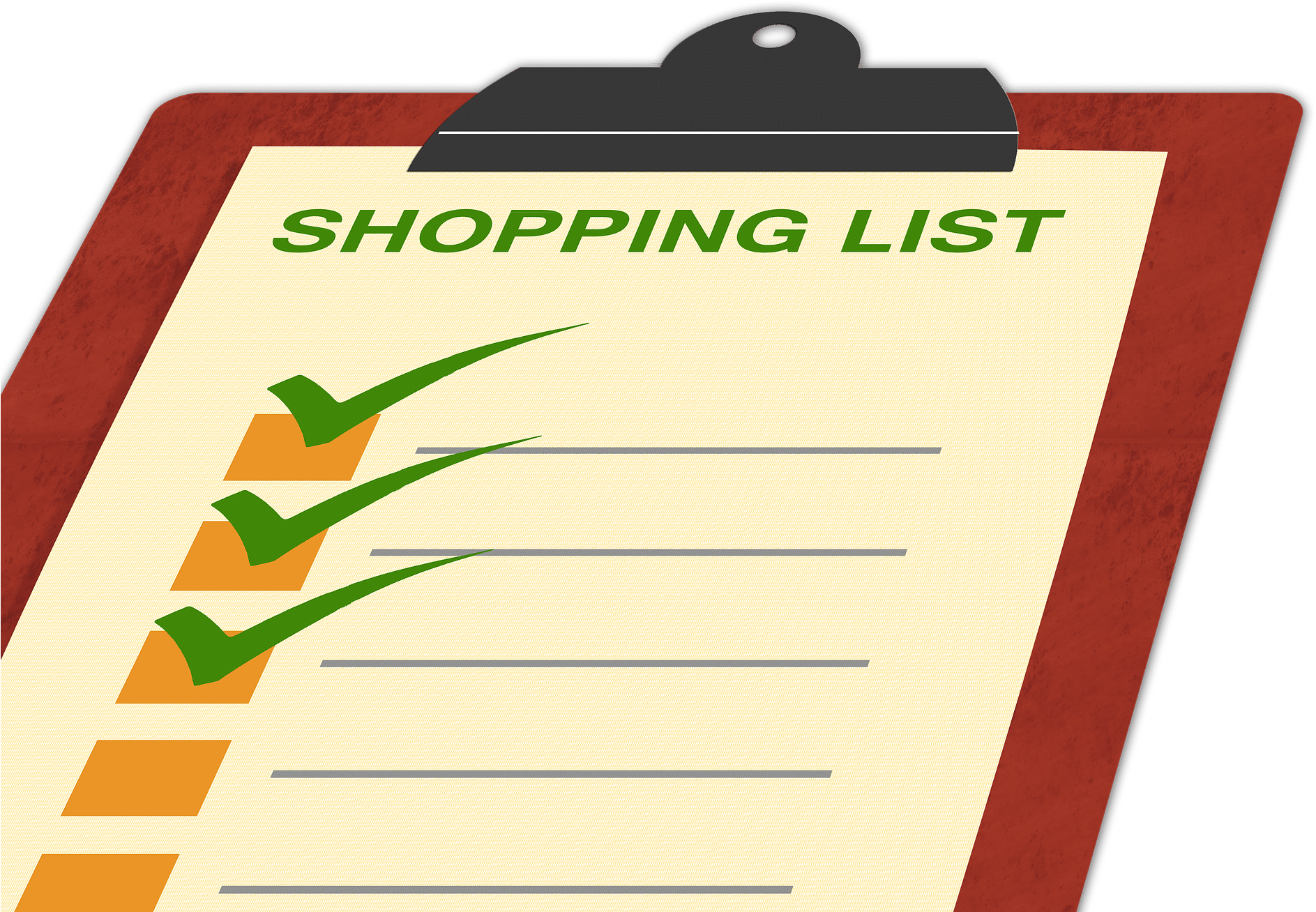Fodmap Everyday's Low Fodmap Shopping List Series- - Clip Art Name List (1920x1357), Png Download