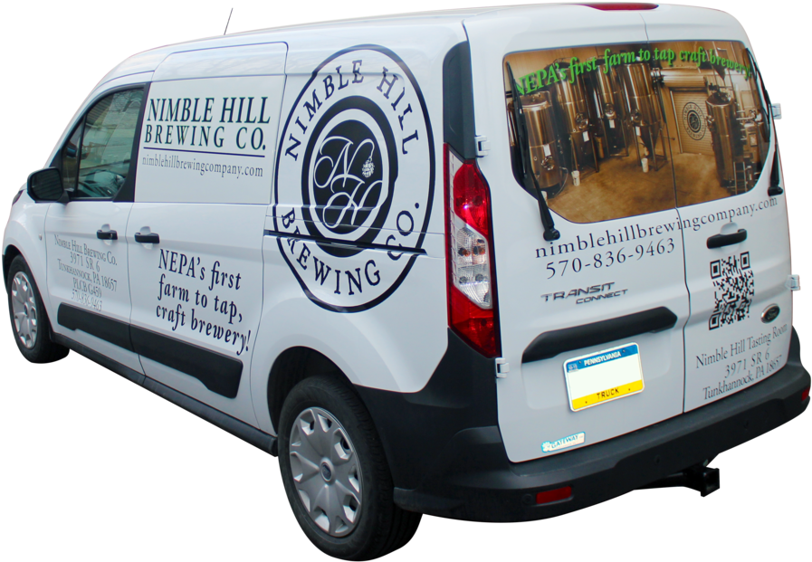 3m Graphic Film - Compact Van (1000x692), Png Download