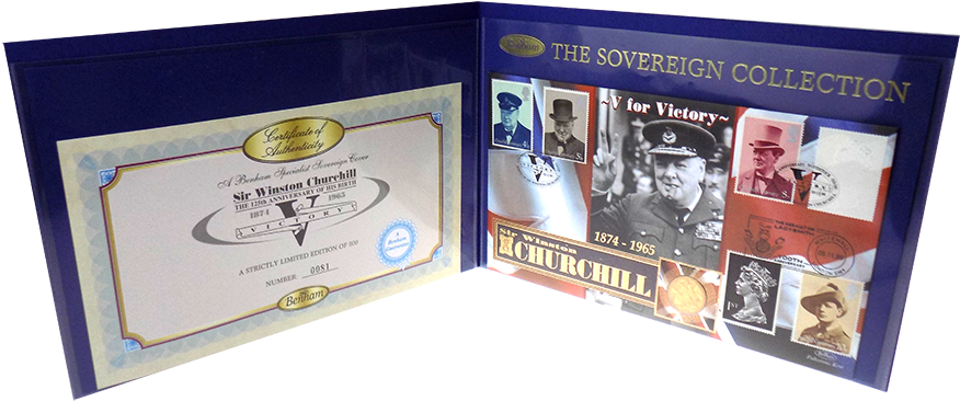 Pre-owned 1899 Uk Full Sovereign Gold Coin With Winston - Winston Churchill (900x900), Png Download