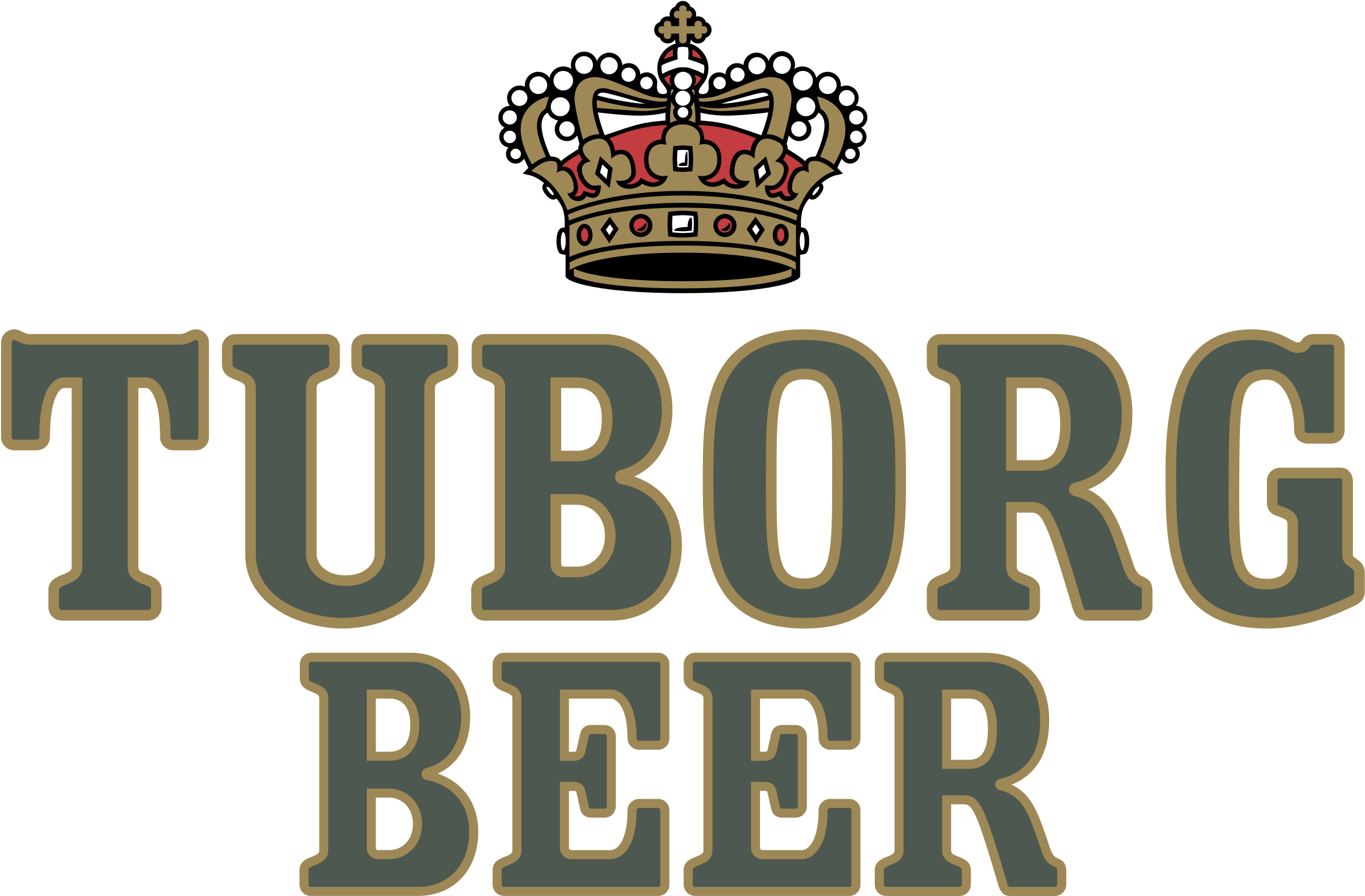 Tuborg Beer Logo Png Transparent - Tuborg Beer (2400x2400), Png Download
