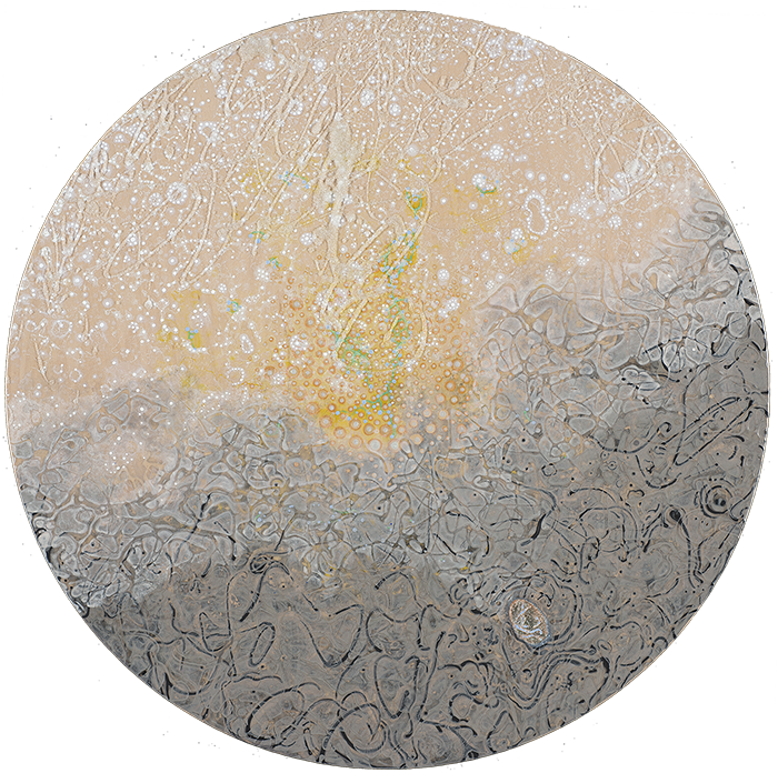 The Sensuous Present - Circle (700x696), Png Download