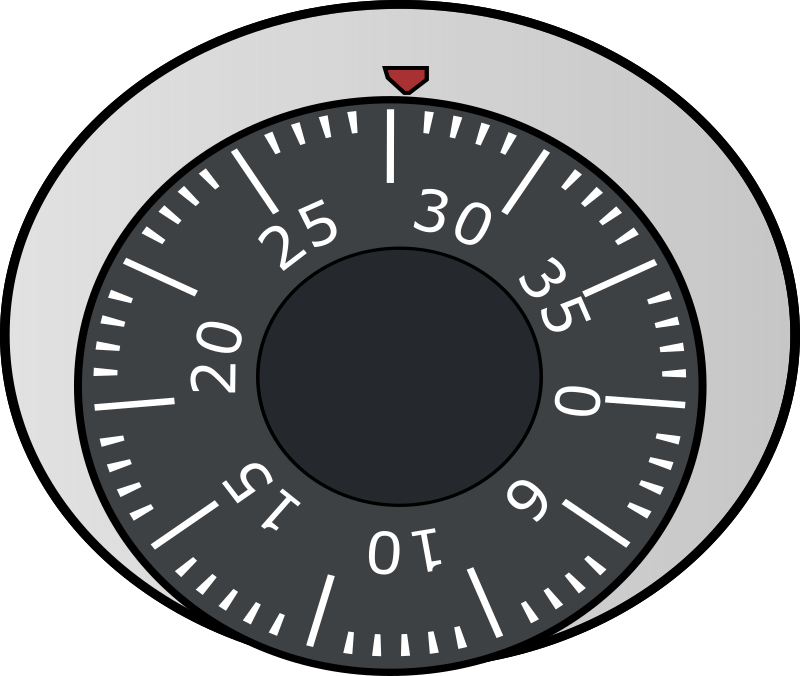 Twist Combination Lock - Transparent Safari Png (800x676), Png Download