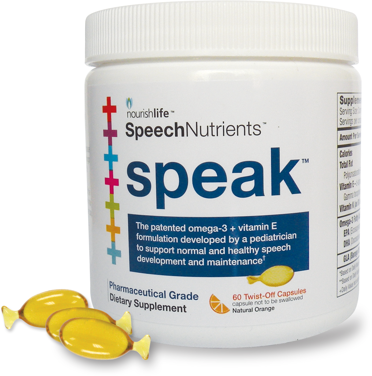 Speak Twist - Speak Capsules (1500x1500), Png Download