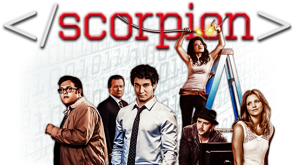 Scorpion Tv Show Fan Art (1000x562), Png Download