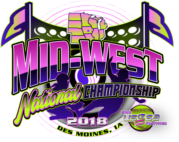 Usssa Midwest National Championships - Graphic Design (750x645), Png Download