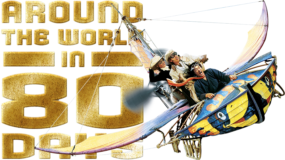Around The World In 80 Days Png - Around The World In 80 (1000x562), Png Download