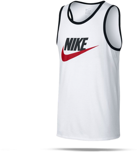 Nike Tank Ace Logo Tanktop 102 In Wei&223 - Active Tank (800x800), Png Download