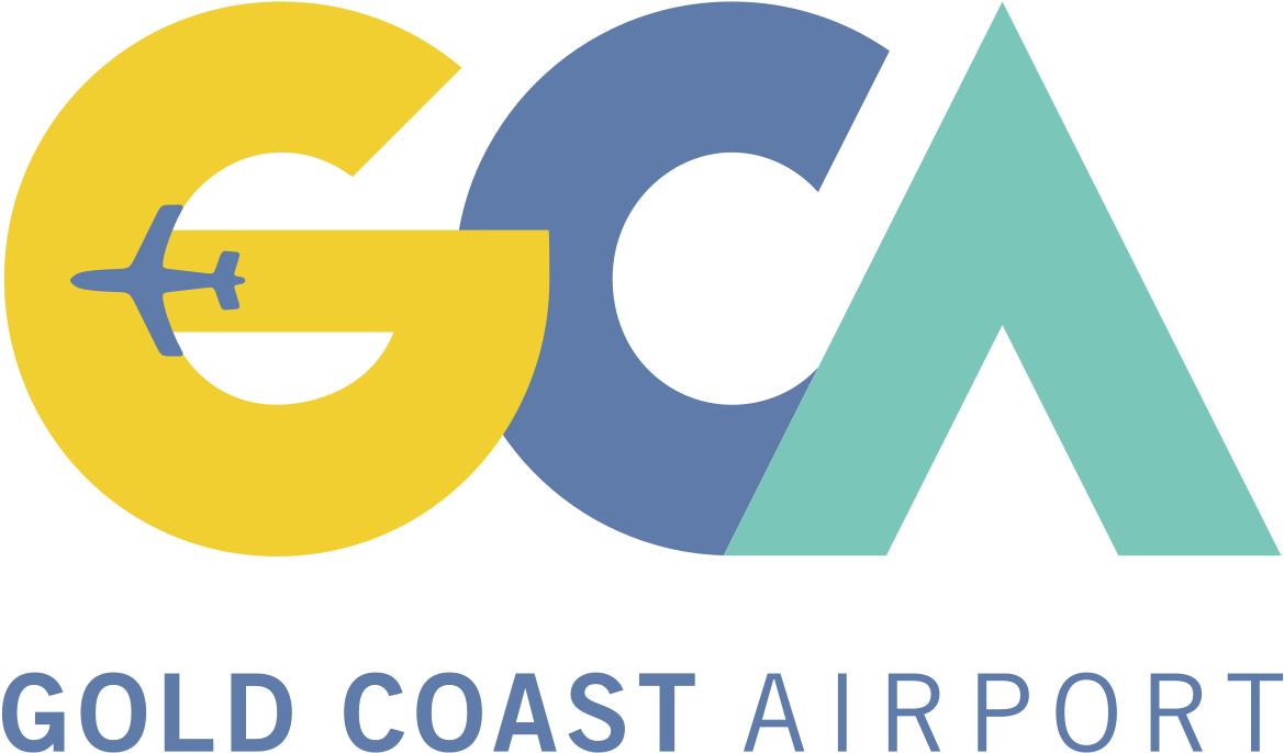 Coffee Station Partner - Gold Coast Airport Logo (1200x709), Png Download