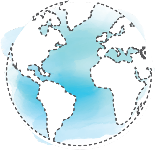 Around The World - Circle (600x594), Png Download