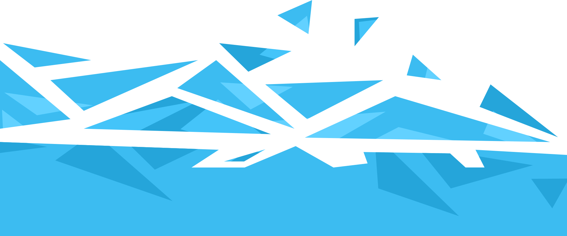 Shatter Overlay Bottom - Graphic Design (1920x800), Png Download