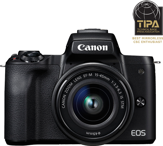 Canon Eos M50 - Canon Eos M50 Png (580x580), Png Download