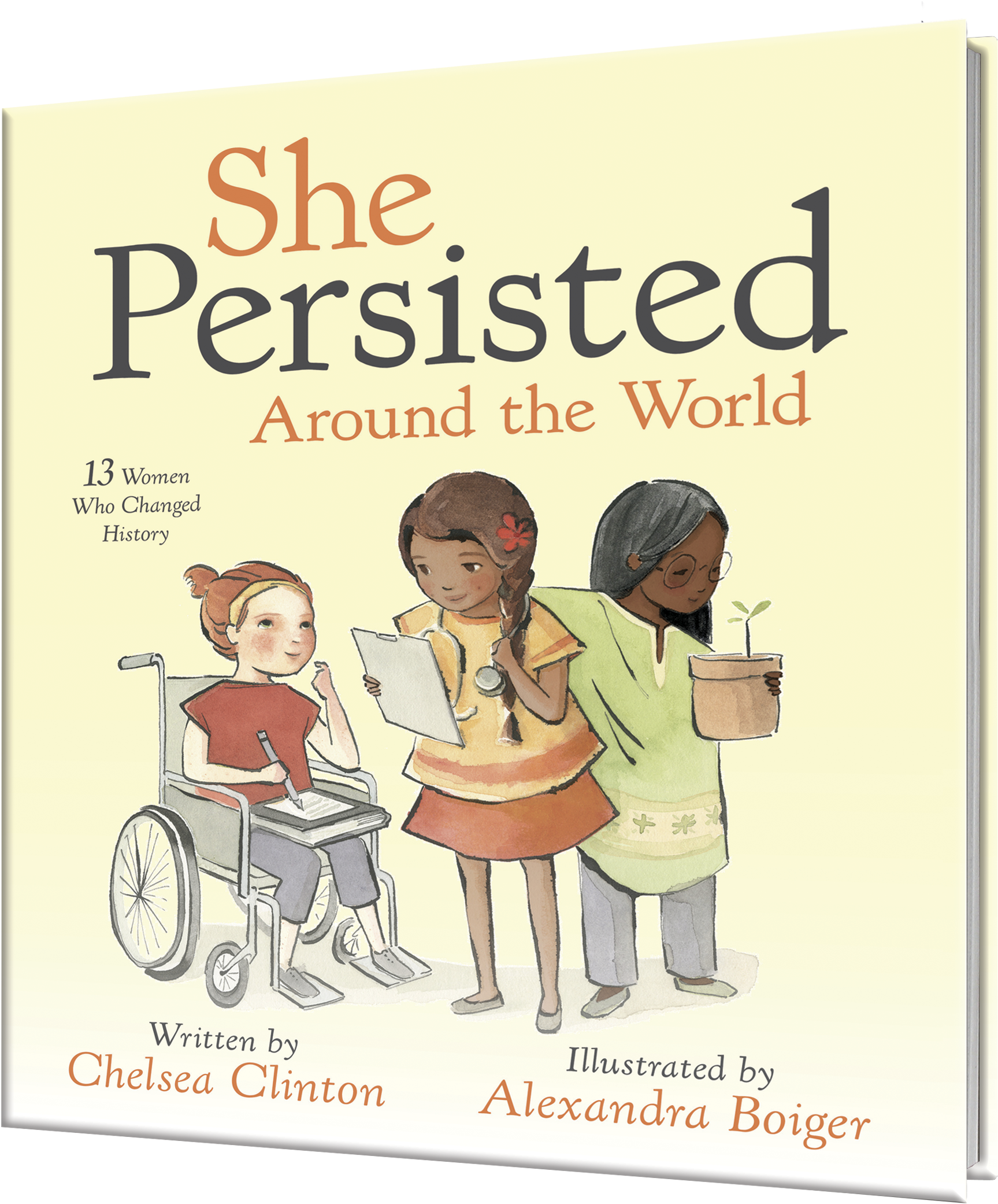 About She Persisted Around The World - She Persisted Book (2399x2400), Png Download