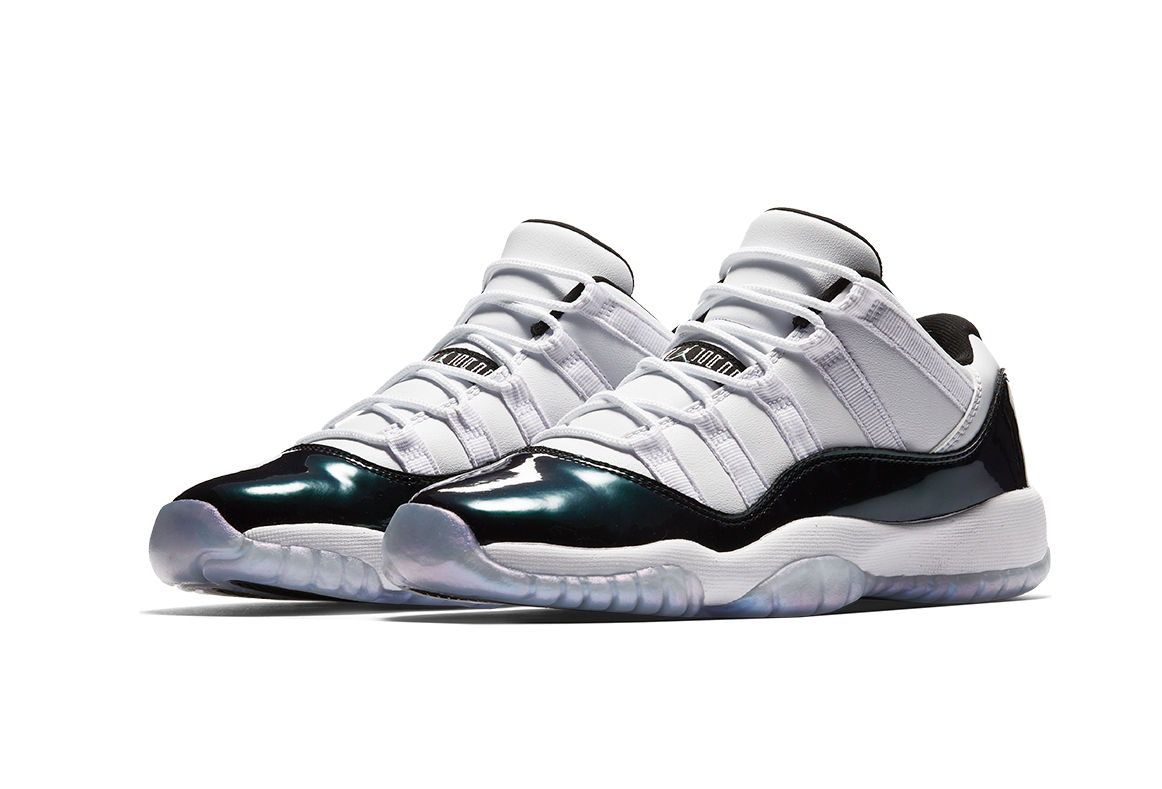 Air Jordan 11 Retro Low Bg - Sneakers (1200x800), Png Download