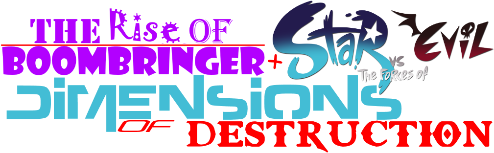 The Rise Of Boombringer Star Vs - Graphic Design (1160x436), Png Download