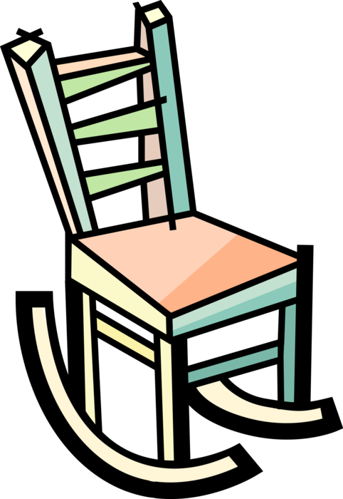 482 X 700 2 - Rocking Chair (482x700), Png Download