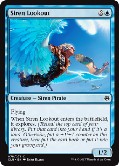 Siren Lookout Ixalan English - Best Magic Water Cards (560x560), Png Download