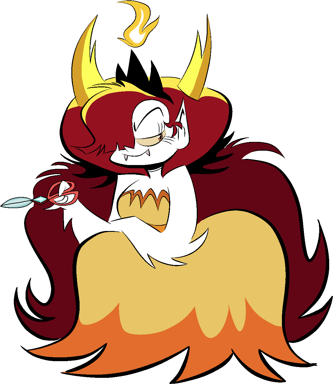 Star Vs - Cartoon (1206x1368), Png Download