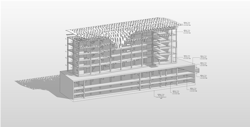 Detailed Design - Brutalist Architecture (914x418), Png Download