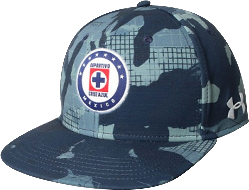 Gorra Under Armour Cruz Azul Camuflaje Azul - Cruz Azul (1024x1024), Png Download