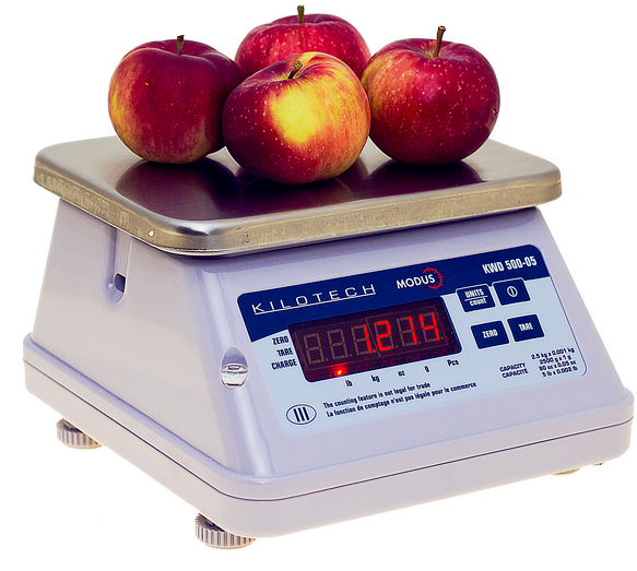 Kilotech Kwd-500 Bench Scale - Apple (600x536), Png Download