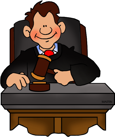 Jpg Freeuse Download Collection Of A High Quality Free - Judge Clipart (535x648), Png Download