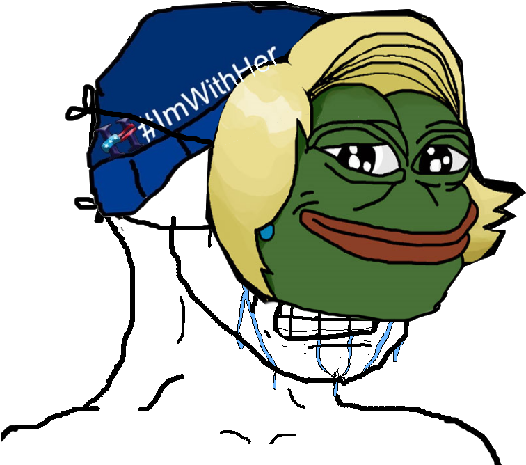Pol Hey Hillary Fans And Shills In The Name Png Hillary - Memes Caras Llorando Png (775x701), Png Download