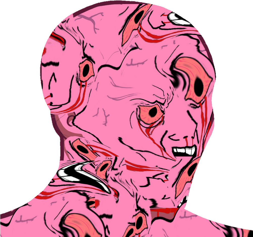 6706028 - Wojak (1000x1000), Png Download
